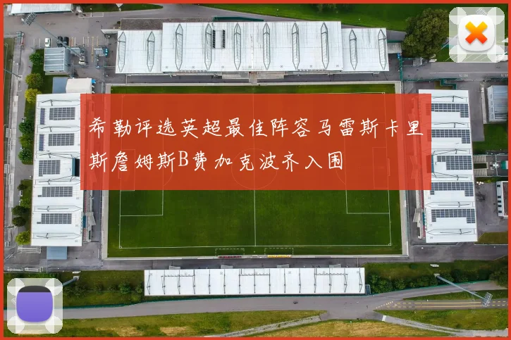 希勒评选英超最佳阵容马雷斯卡里斯詹姆斯B费加克波齐入围